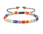 7 Chakra Healing Bracelet for Women Men, Jasper Bead Inspirational Gift