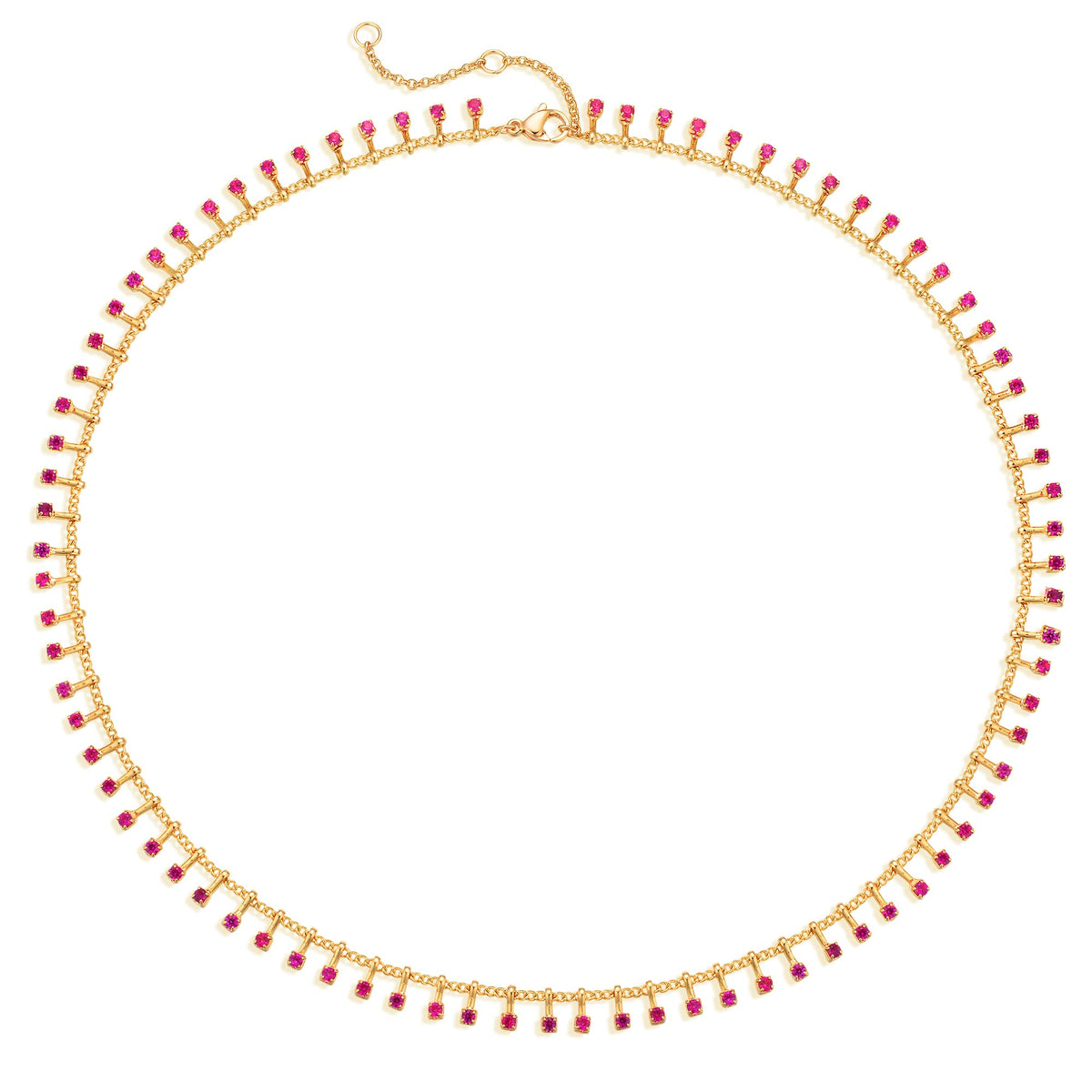 MTMY Beaded Necklaces for Women 14K Gold Plated Dainty Colorful Green/Rose Beaded Pearl Choker Necklace Delicate Boho Choker Necklace Jewelry Gift