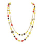 Bocar Long Necklaces for Women Trendy, Boho Layered Crystal Beaded Collar Necklaces for Women, Fashion Statement Necklaces Jewelry
