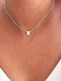 Bubble Letter Pendant Necklace for Women, New Fashion Stainless Steel Chain, Elegant All-Season Jewelry, Plated with Precious Metal, Initial Letter Necklace, Bubble Pendant Necklaces