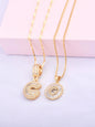 Initials Necklace with Box, 26 Letters Pendant Necklace, Alphabet Letter Necklace for Women & Girls, Fashion Jewelry for Party, Daily Decor, Trendy All-match & Exquisite Jewelry for Birthday Gift, Personalized Initial Necklace, Fashionable Accessory