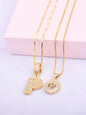 Initials Necklace with Box, 26 Letters Pendant Necklace, Alphabet Letter Necklace for Women & Girls, Fashion Jewelry for Party, Daily Decor, Trendy All-match & Exquisite Jewelry for Birthday Gift, Personalized Initial Necklace, Fashionable Accessory