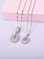 Initials Necklace with Box, 26 Letters Pendant Necklace, Alphabet Letter Necklace for Women & Girls, Fashion Jewelry for Party, Daily Decor, Trendy All-match & Exquisite Jewelry for Birthday Gift, Personalized Initial Necklace, Fashionable Accessory