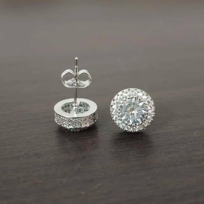[Earrings] Trendy Hip Hop Style Super Flashing Earrings - Cool Street Unisex Daily Party Earring Collection Everyday Wear