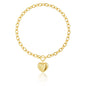 Tewiky 14K Gold/Silver Plated Heart Shape Pendant Magnetic Necklace for Women Dainty Fashion Choker Necklace Jewelry Love Party Mother's Day Gift