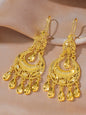 New Chinese retro palace style golden water droplet tassel long earrings Statement Earrings, Trendy Jewelry, Stylish Jewelry, perfect gift for girlfriends and girlfriends, women's light luxury daily accessories jewelry, Trendy Fashionable Accessories