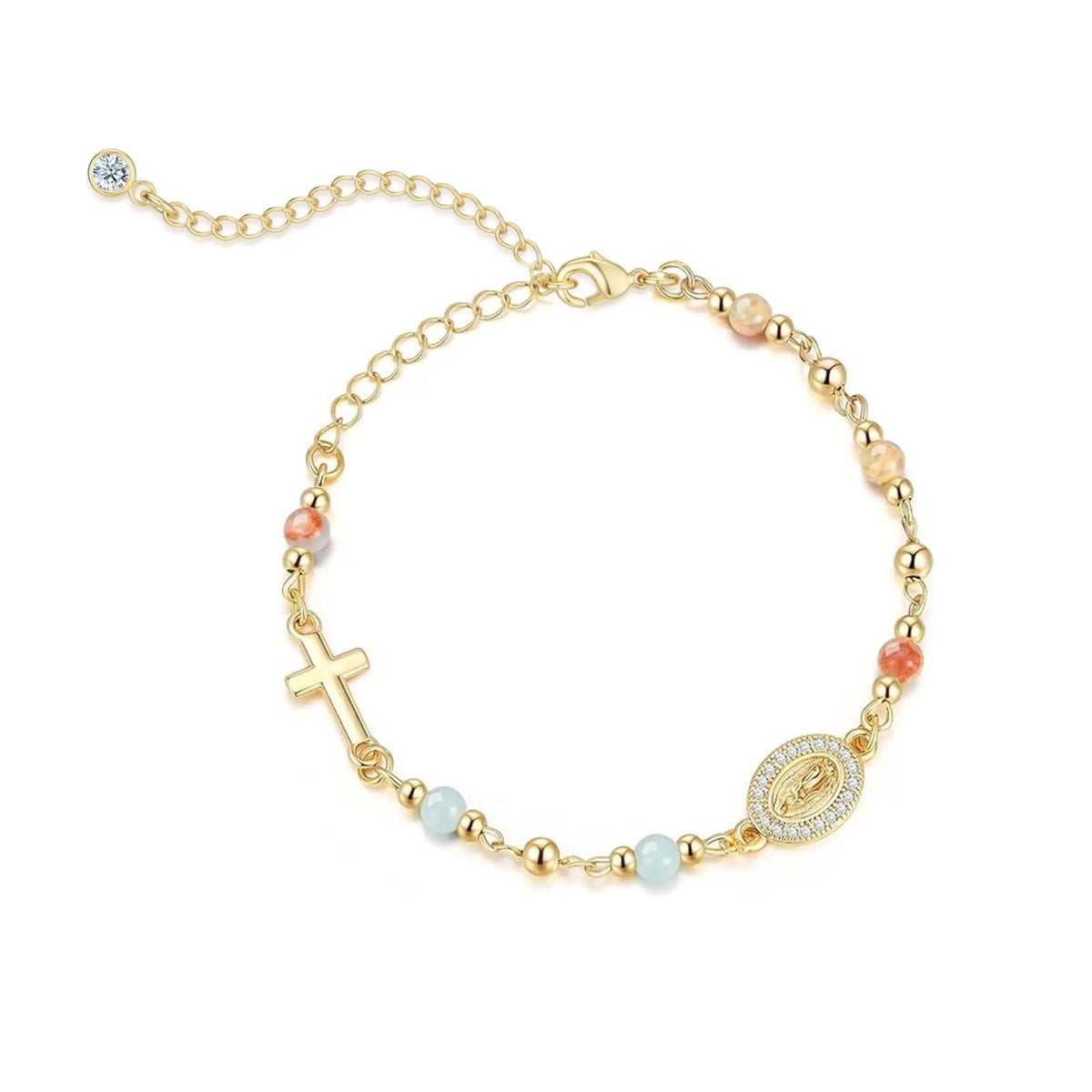 Tewiky Aurora Snake Chain Bracelet for Women, Dainty Two-Tone Gold & Silver Detachable Multi-Charm Bracelet, Customizable DIY Mix and Match Stackable Wrist Jewelry, Trendy Daily Accessory, Perfect Gift for Mother's Day & Summer Occasions tiktokshopbacktos
