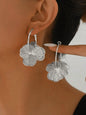 Hollow Out Flower Design Dangle Earrings, Lightweight Earrings, Fashionable Jewelry for Women, Trendy Versatile & Exquisite Jewelry, Ideal Birthday Gift, Dainty Fashion Jewelry, Fashionable Jewelry Accessories