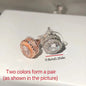 [Earrings] Trendy Hip Hop Style Super Flashing Earrings - Cool Street Unisex Daily Party Earring Collection Everyday Wear
