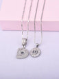 Initials Necklace with Box, 26 Letters Pendant Necklace, Alphabet Letter Necklace for Women & Girls, Fashion Jewelry for Party, Daily Decor, Trendy All-match & Exquisite Jewelry for Birthday Gift, Personalized Initial Necklace, Fashionable Accessory