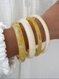 Elegant Boho Style Set, Blue Resin Abs Material, Perfect for Daily Wear, Ideal Gift for Friends and Family, Bracelets Stack, Layered Bracelet Set