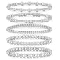 Women's 5PCS Gold Ball Beads Stretchable Bracelets Set - Waterproof, Adjustable Jewelry for Women, Gold Jewelry for Beach & Everyday Wear (Sohochic)