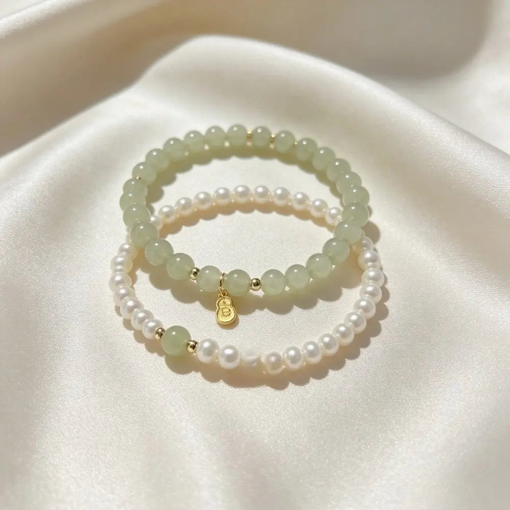 Women's Ultra-Thin Pearl Beads Bracelet - Uniquely Designed High-End Beaded Wrist Jewelry, Delicate Daily Wear Accessory, Thoughtful Birthday Gift Ideas for Close Female Friends