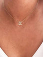 Bubble Letter Pendant Necklace for Women, New Fashion Stainless Steel Chain, Elegant All-Season Jewelry, Plated with Precious Metal, Initial Letter Necklace, Bubble Pendant Necklaces