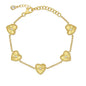 Tewiky 14K Gold/Silver Plated Heart Shape Pendant Magnetic Necklace for Women Dainty Fashion Choker Necklace Jewelry Love Party Mother's Day Gift