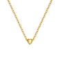Tewiky 14K Gold/Silver Plated Heart Shape Pendant Magnetic Necklace for Women Dainty Fashion Choker Necklace Jewelry Love Party Mother's Day Gift