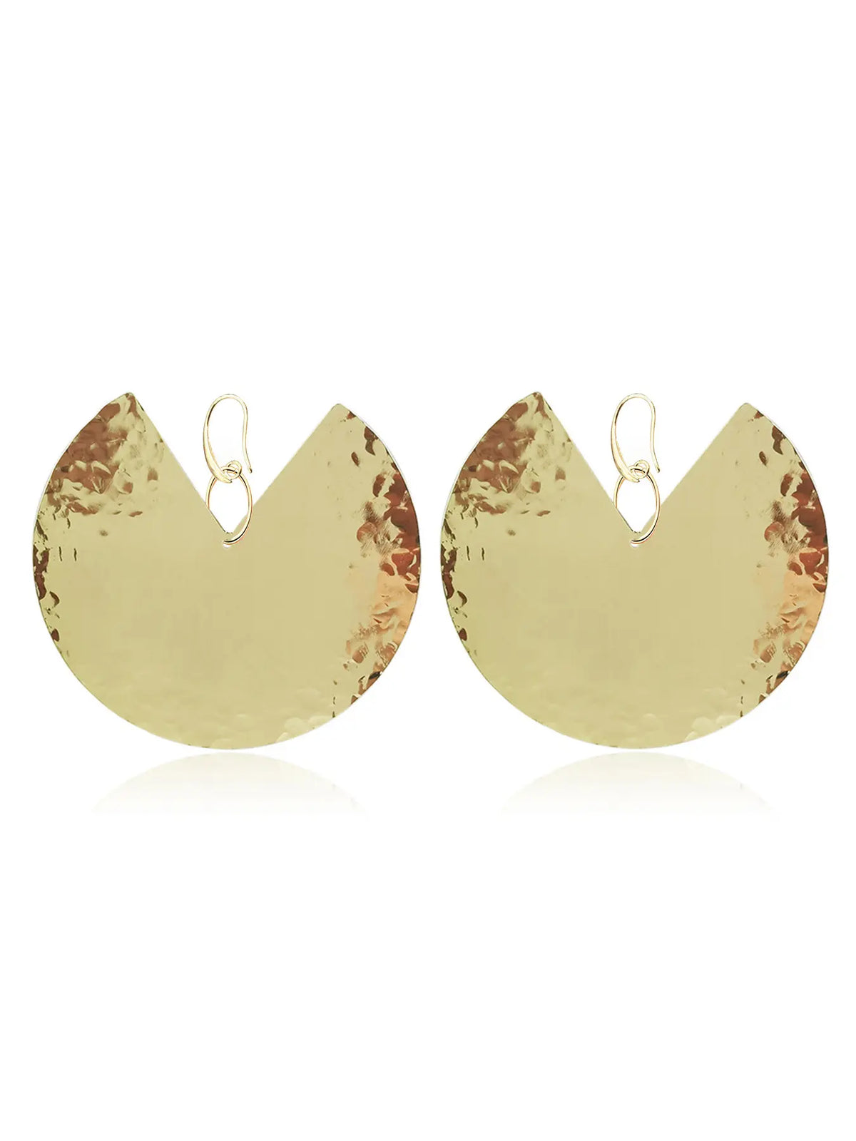 Boho Style African-Inspired Earrings, Zinc Alloy Hammered Tribal Jewelry, Large Statement Earrings for Women, Ethnic Fashionable Accessories, Trendy Jewellery, Stylish Jewelry, High Quality Earrings